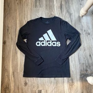 Men’s Adidas Long Sleeve Logo Amplifier Tee Medium